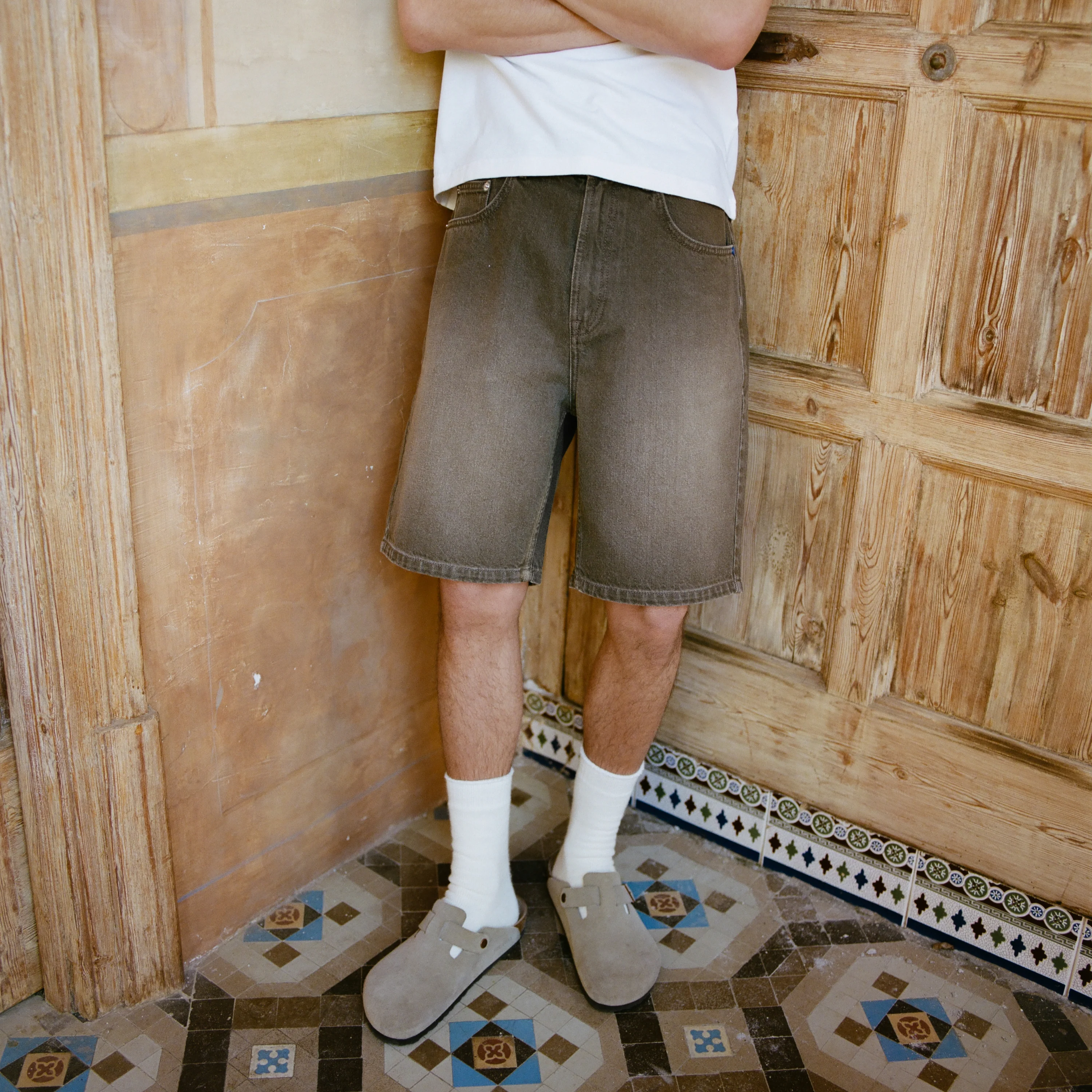 Denim Deck Shorts V305 - Image 3