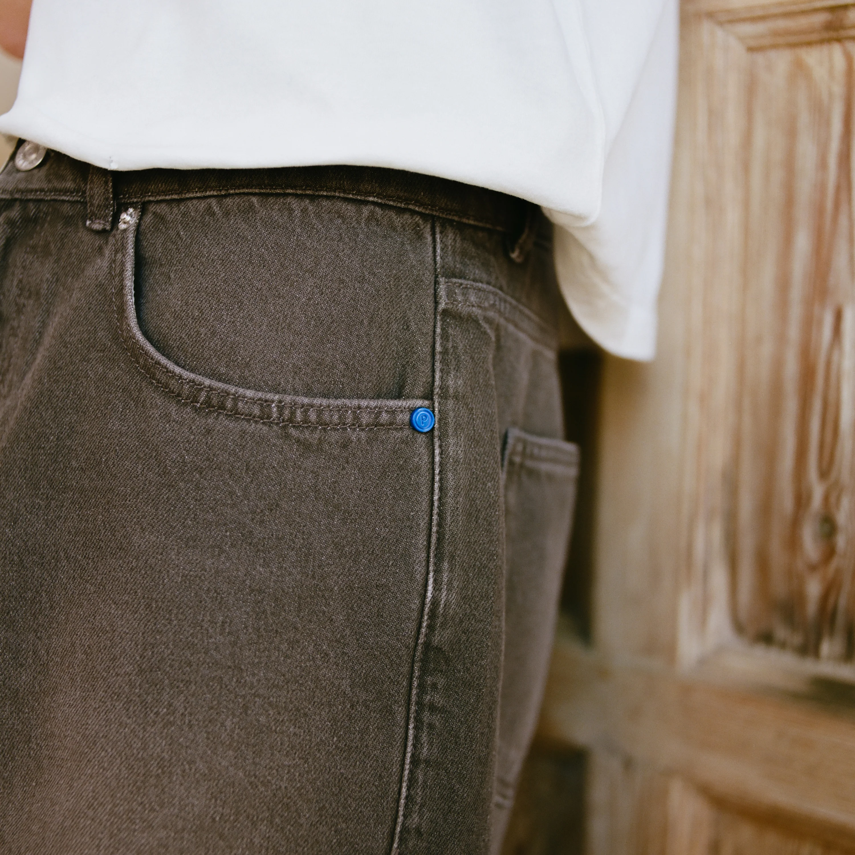 Denim Deck Shorts V305 - Image 4