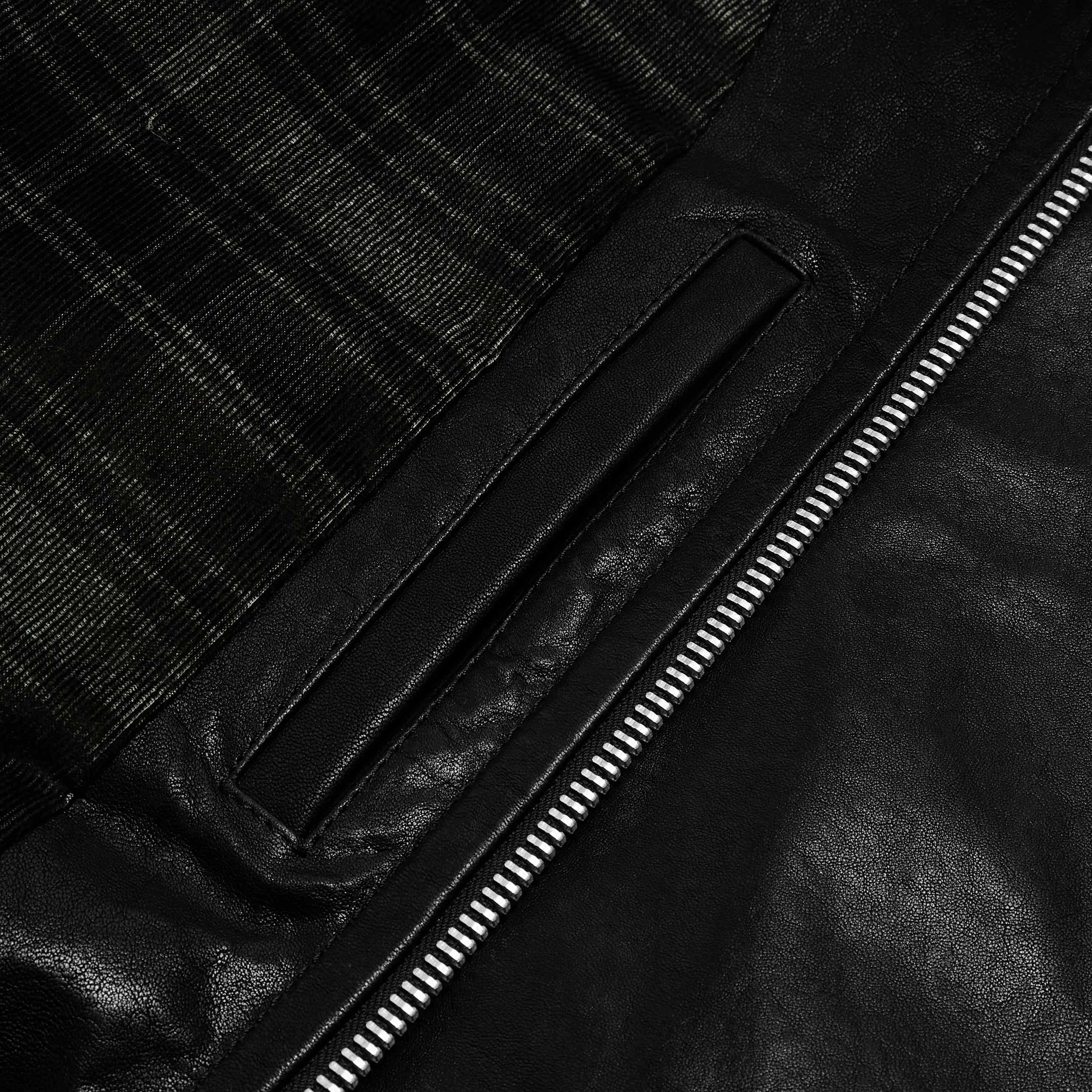 Leather Lambskin Trucker - Image 10