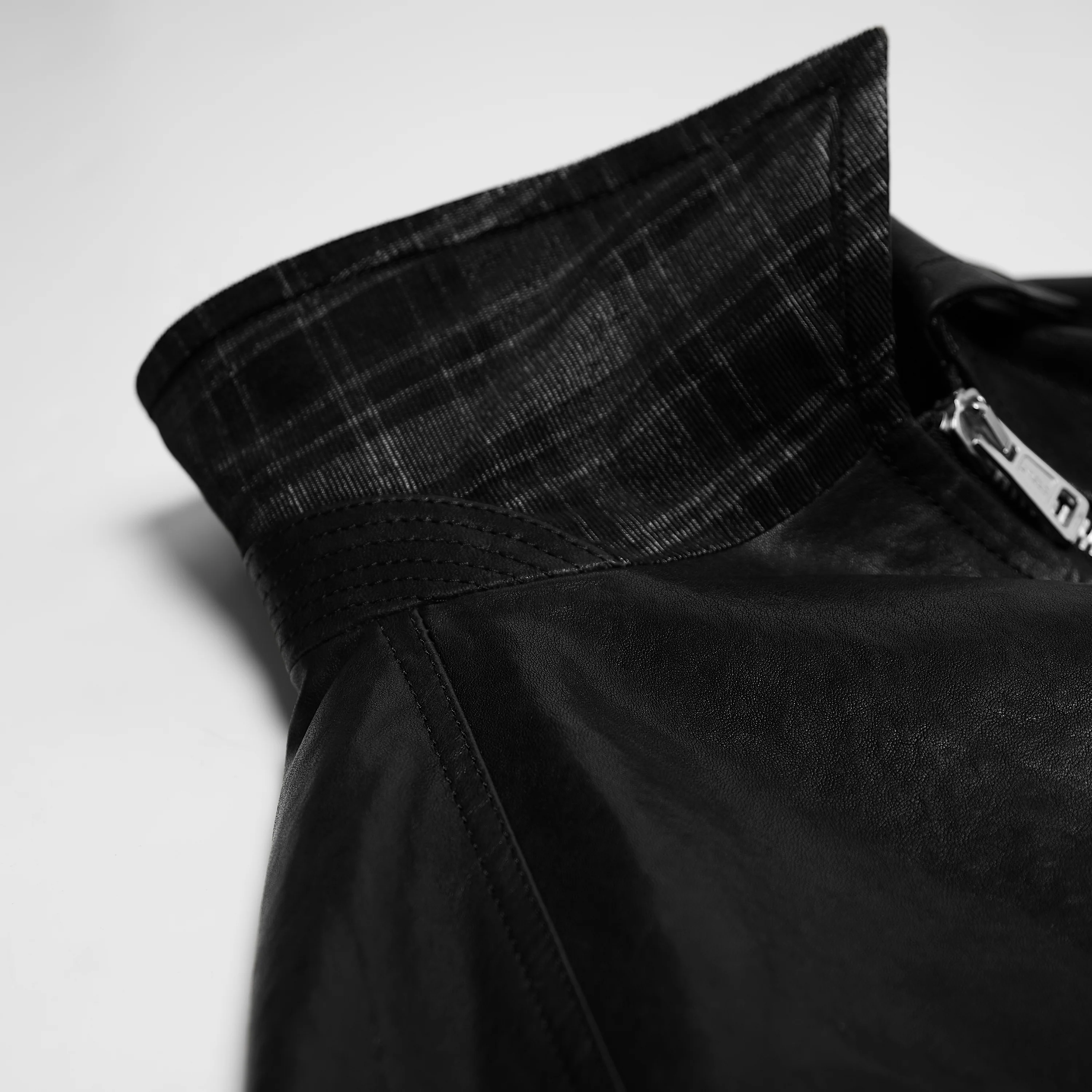 Leather Lambskin Trucker - Image 11