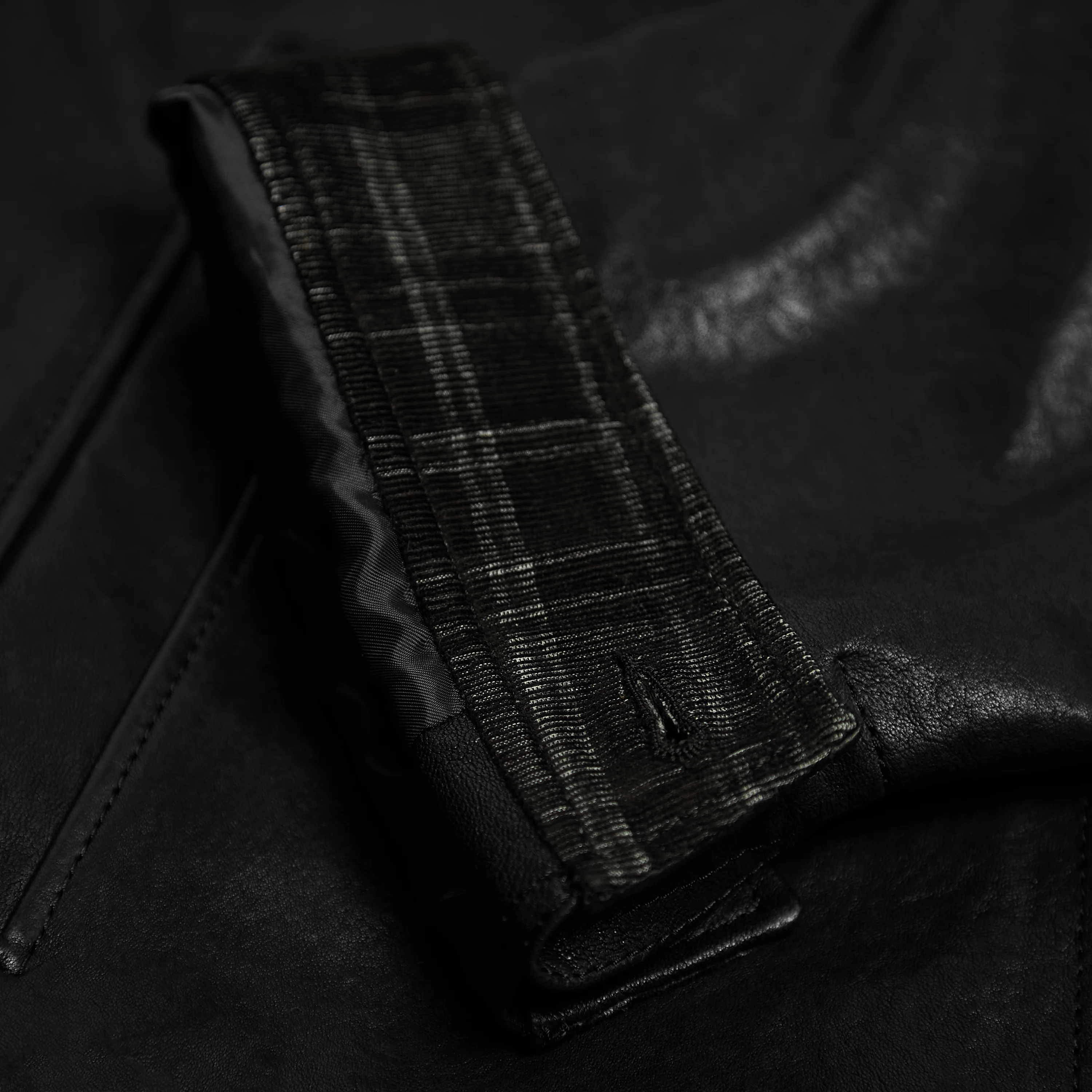 Leather Lambskin Trucker - Image 14