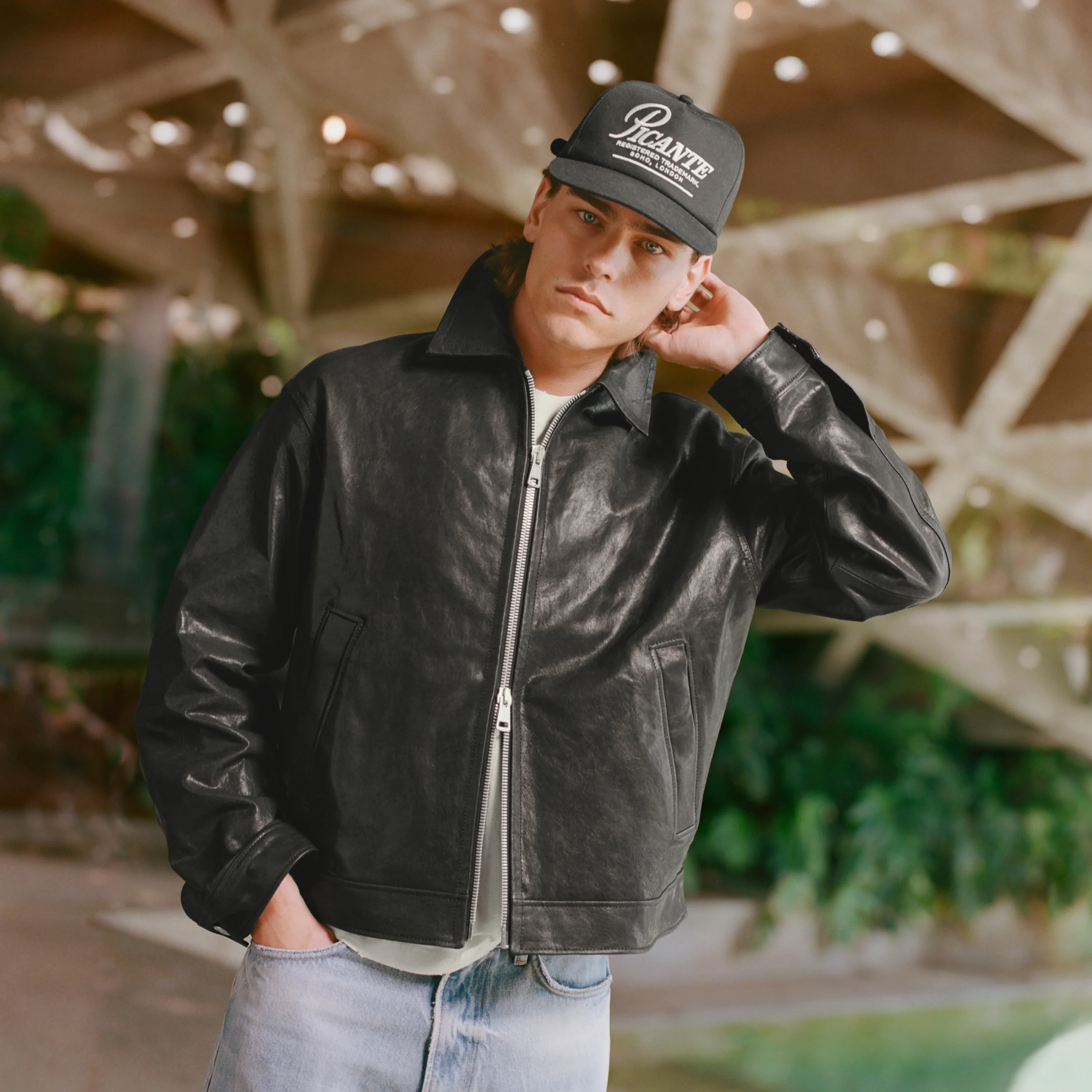 Leather Lambskin Trucker - Image 3
