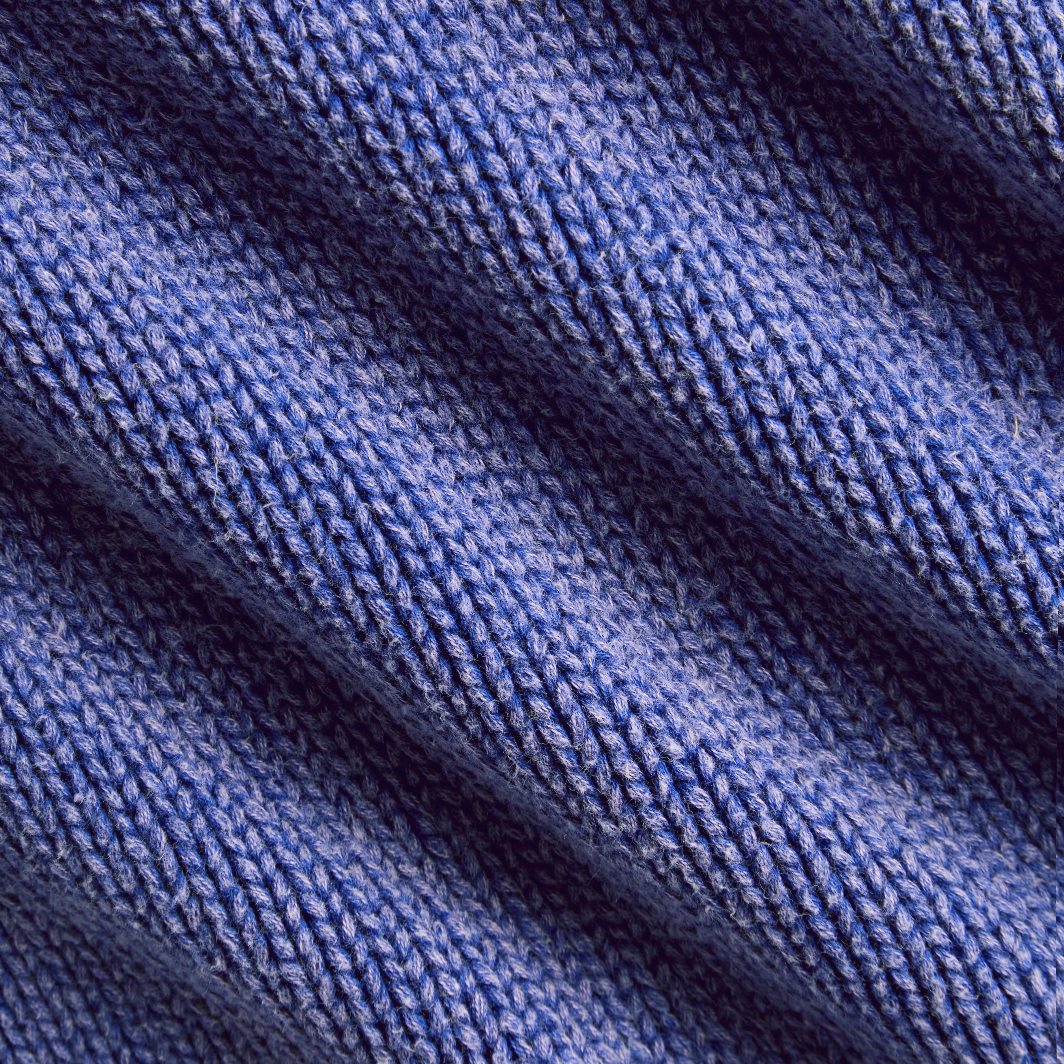 Washed Raw Edge Roll-Neck Sweater - Image 5