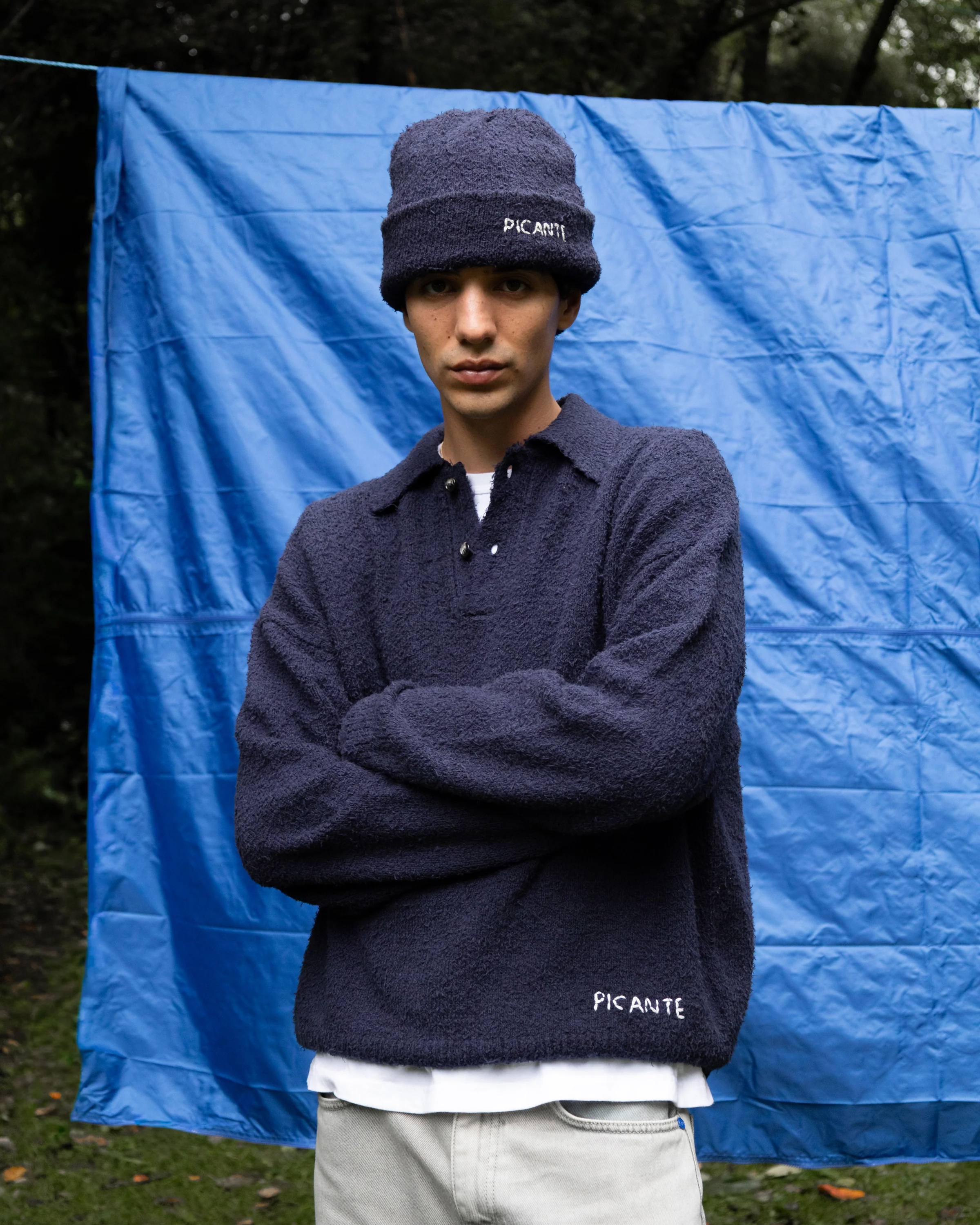 Shaggy Knit Polo - Image 4
