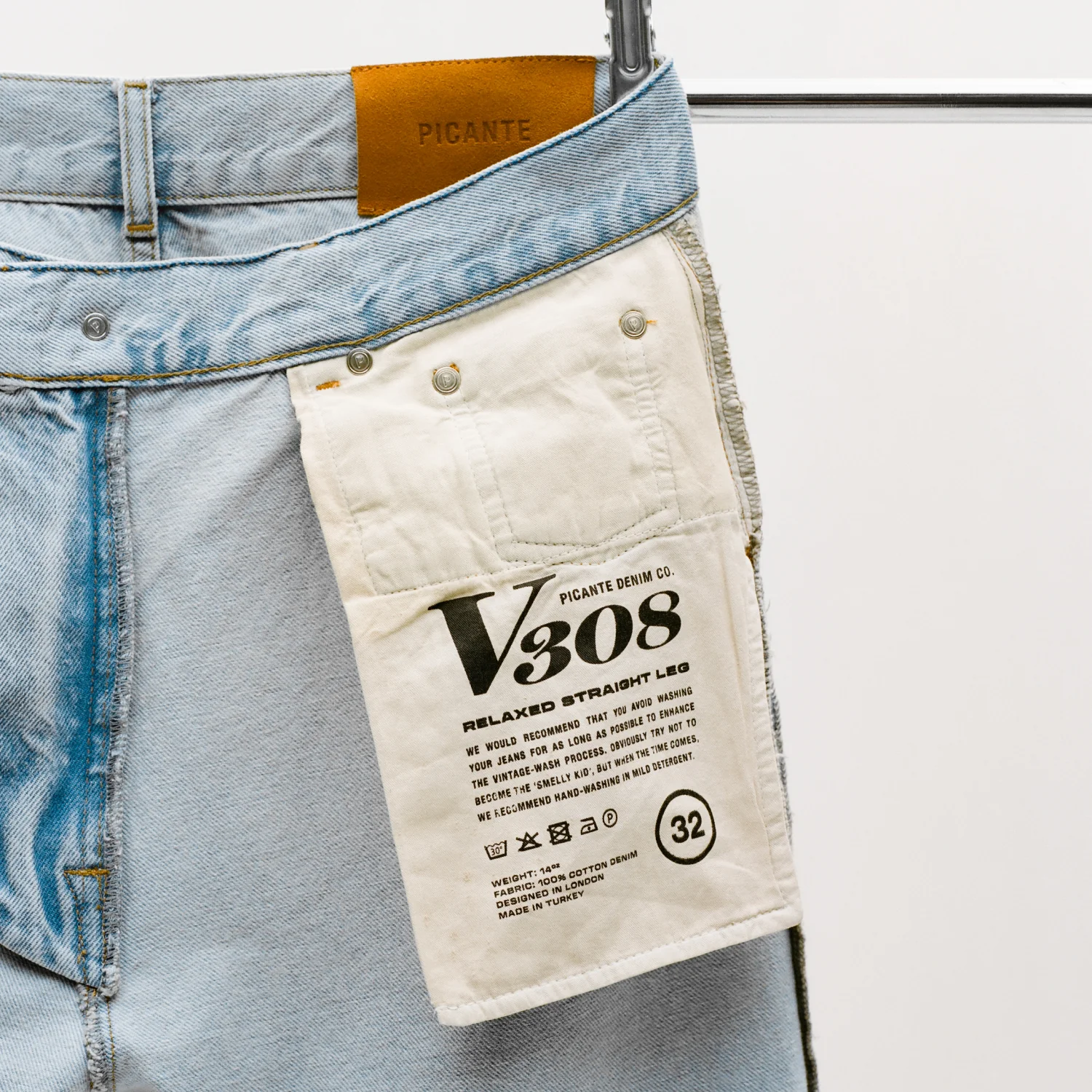 Straight Leg Jeans V308 - Image 8