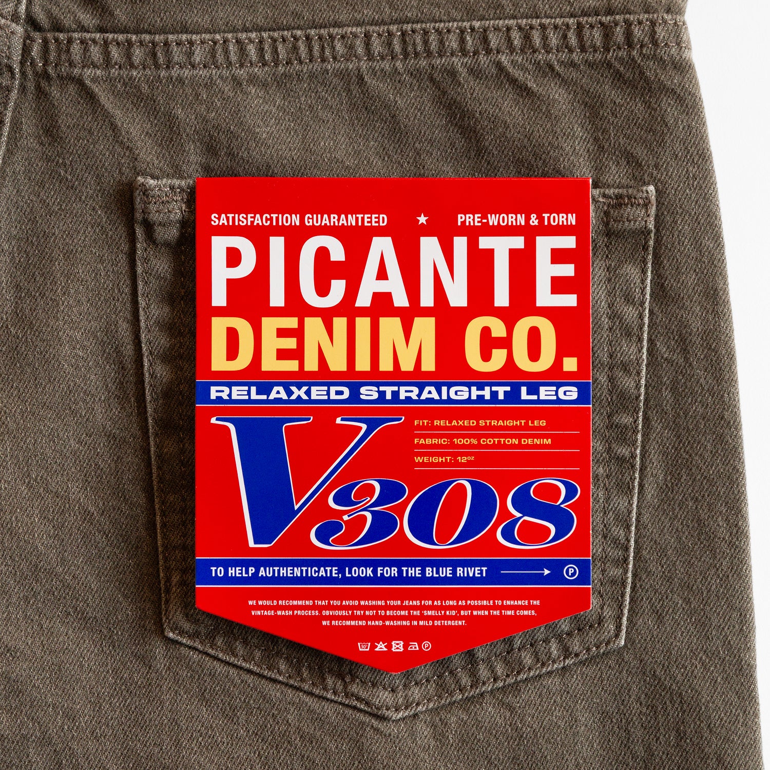 Straight Leg Jeans V308 - Image 9