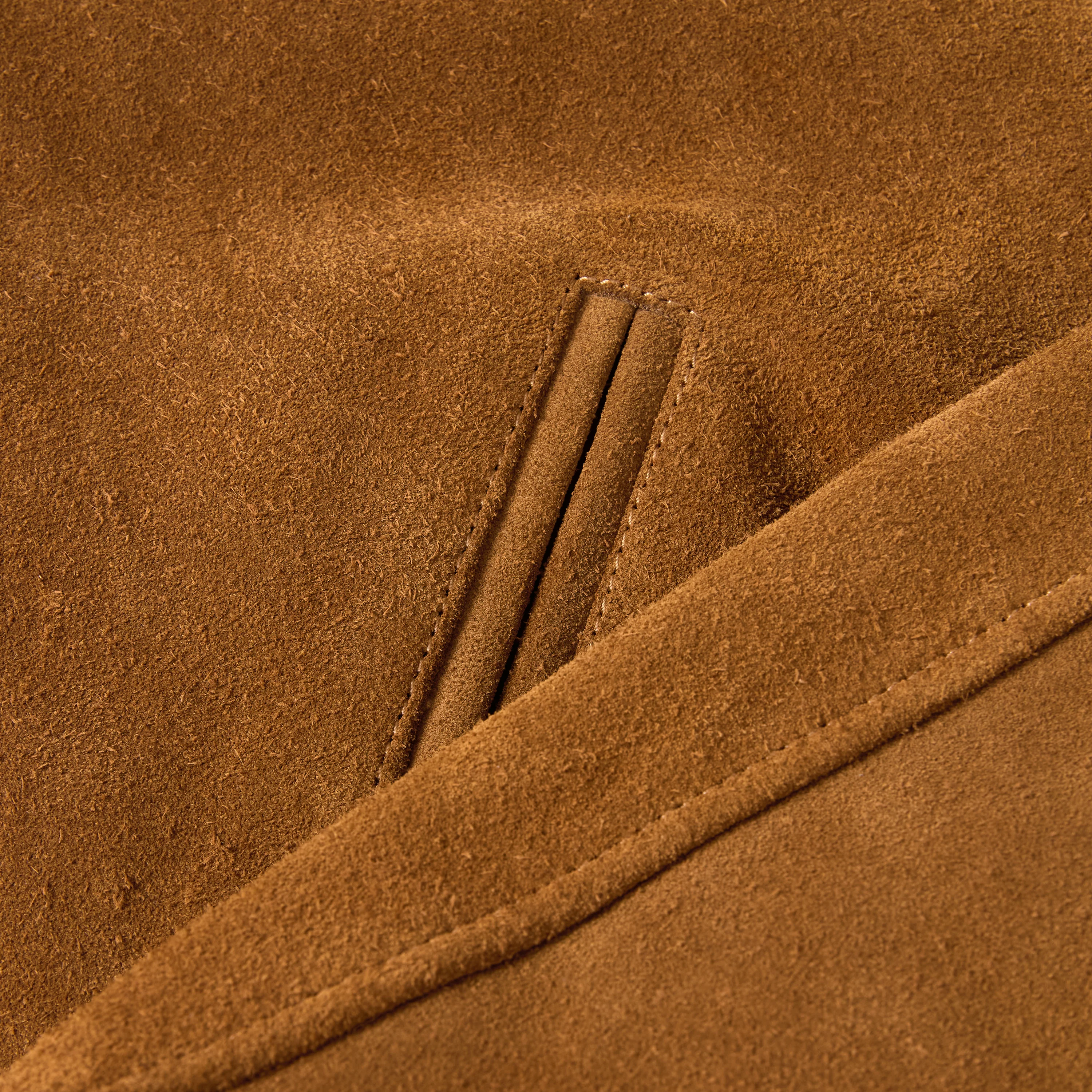 Suede Bomber Jacket - Image 6