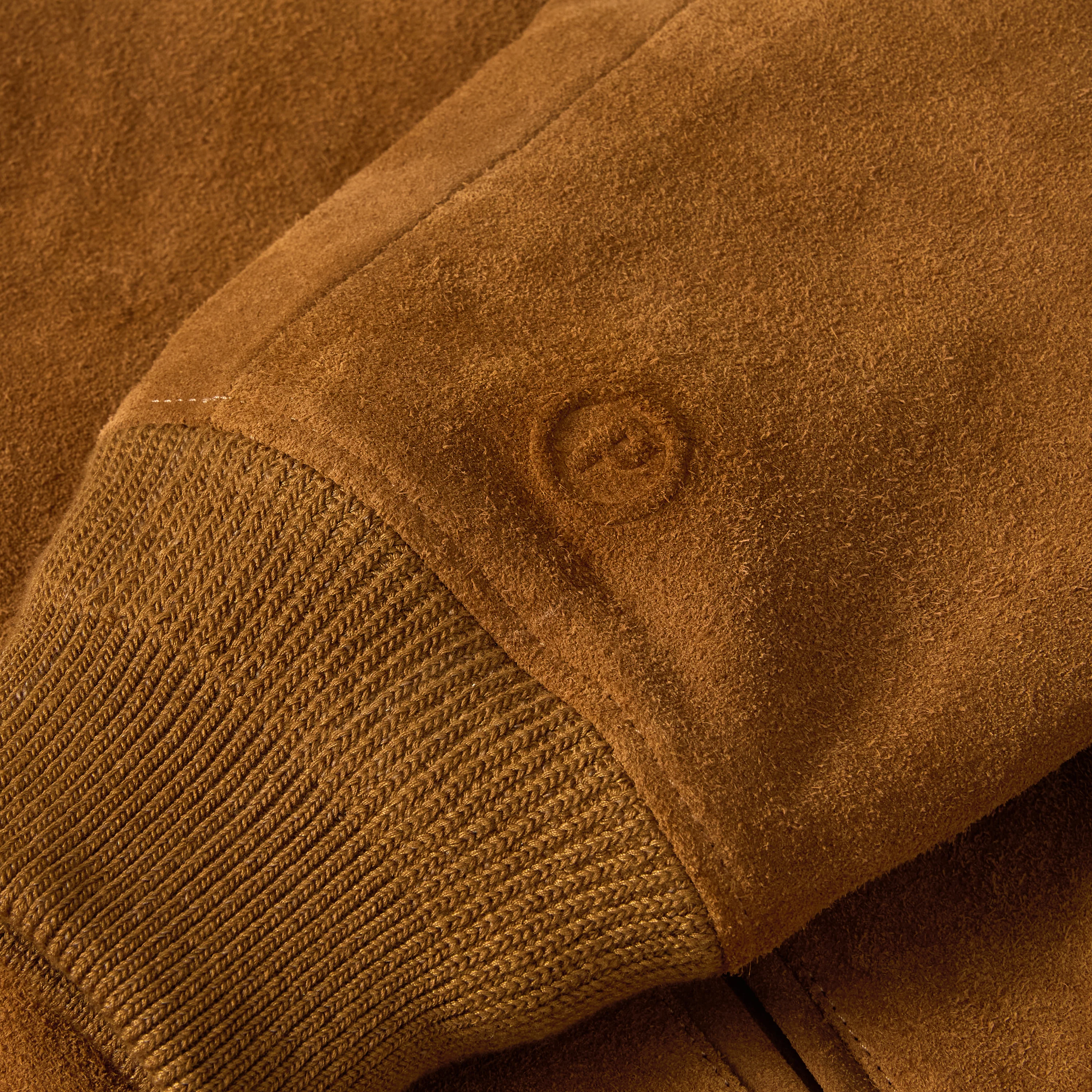 Suede Bomber Jacket - Image 7
