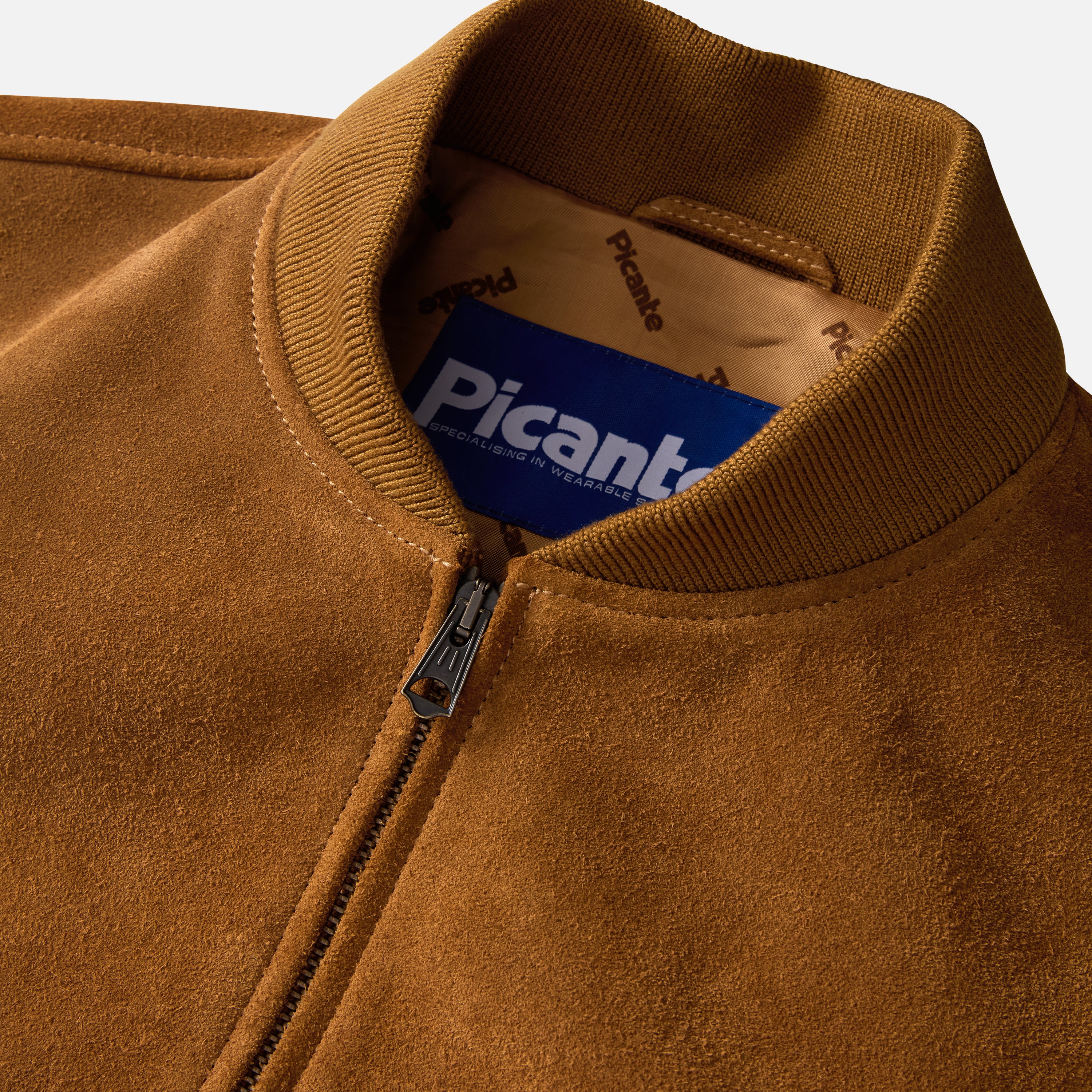 Suede Bomber Jacket - Image 8