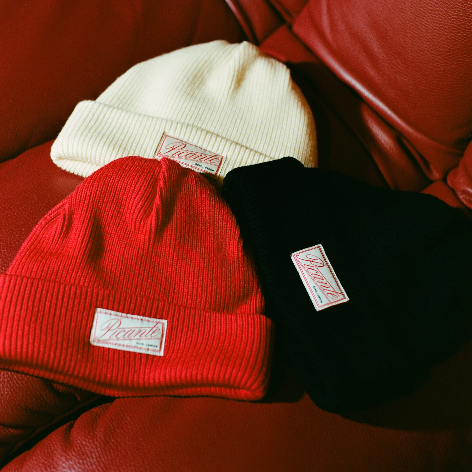 Double Layered Lambswool Beanie - Image 3